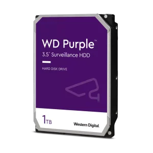 WD Purple Surveillance Hard Drive 1TB 64MB