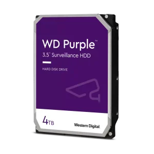 WD Purple Surveillance Hard Drive 4TB 256MB