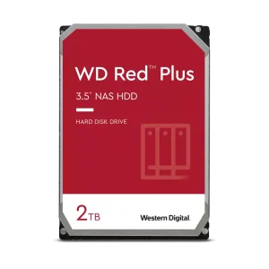 WD Red Plus NAS Hard Drive 2TB 64 MB