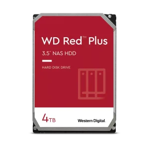 WD Red Plus NAS Hard Drive 4TB 256MB