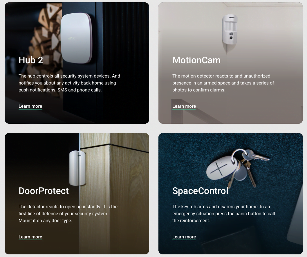 AJAX STARTERKIT CAM BLACK – Bild 2