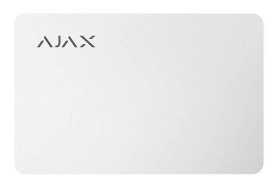 AJAX PROXIMITY CARD PASS WHITE 10-PACK