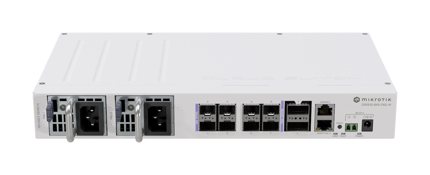 MikroTik CRS510-8XS-2XQ-IN – Bild 2