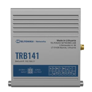 Teltonika industrial rugged GPIO LTE gateway TRB141