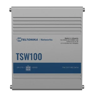 Teltonika industrial unmanaged POE+ switch TSW100