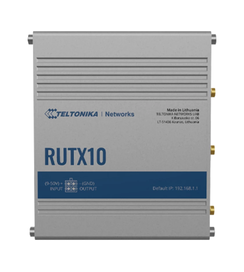 Teltonika industrial professional Ethernet router RUTX10