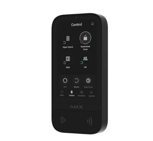 AJAX KEYPAD TOUCHSCREEN BLACK
