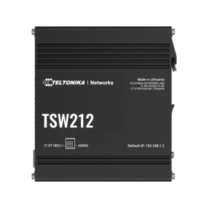 Teltonika industrial managed Gigabit Switch TSW212