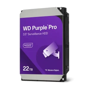WD Purple Pro Smart Video Hard Drive - 22TB