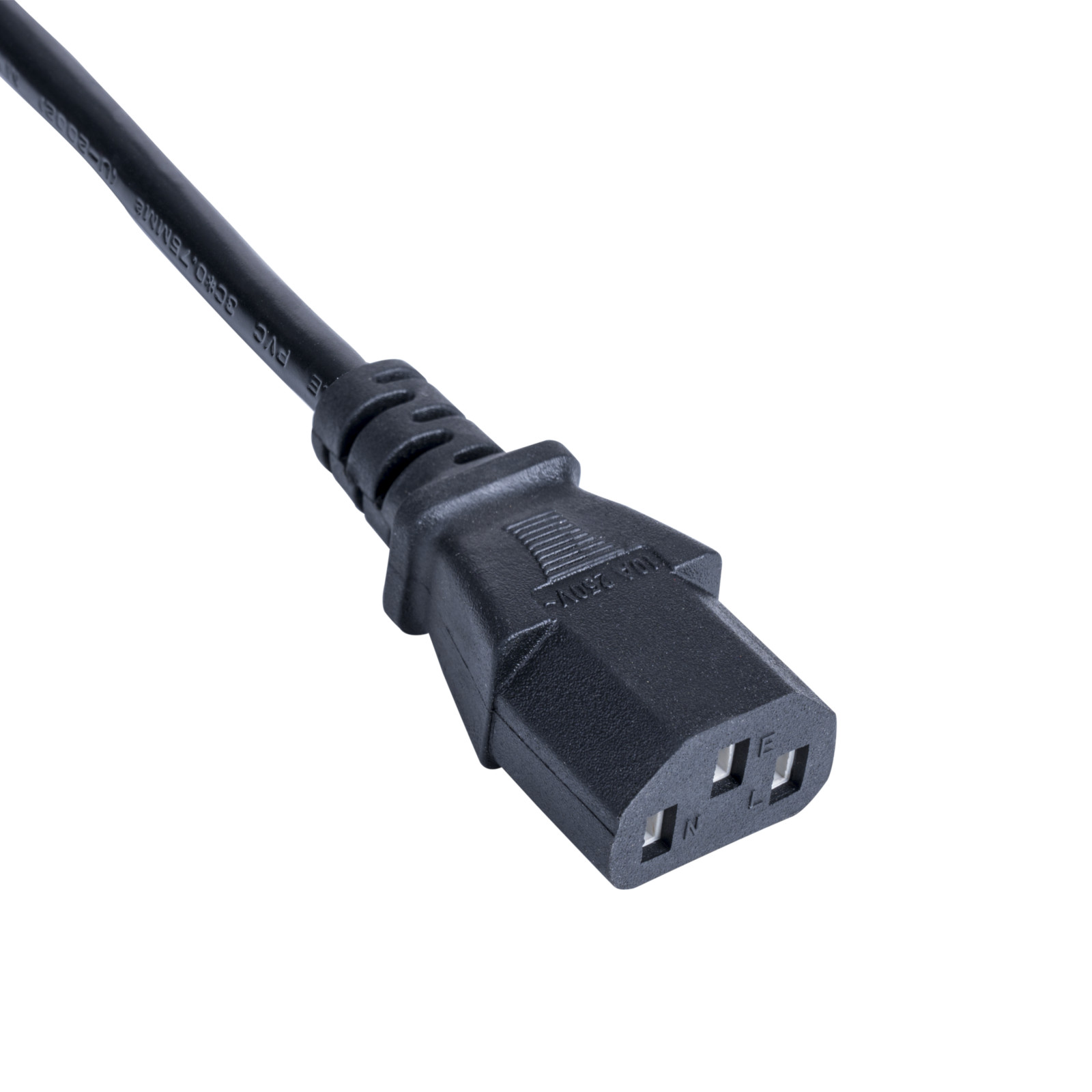 UK PC Power Cord C13 1.5m compatible with Synology NAS – Bild 3
