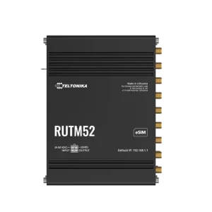 Teltonika industrial dual 5G router RUTM52