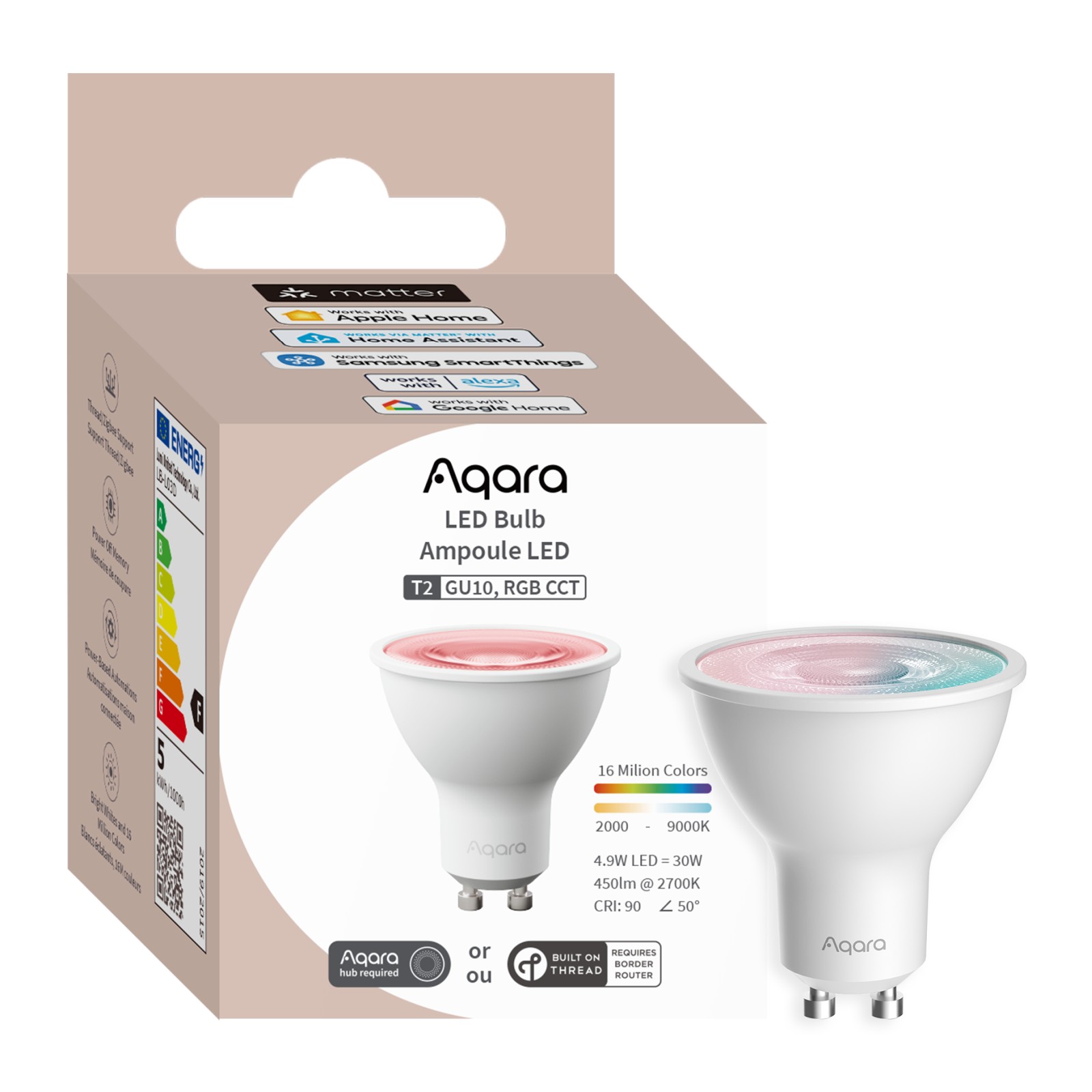 Aqara LED BulbT2 RGB CCT GU10