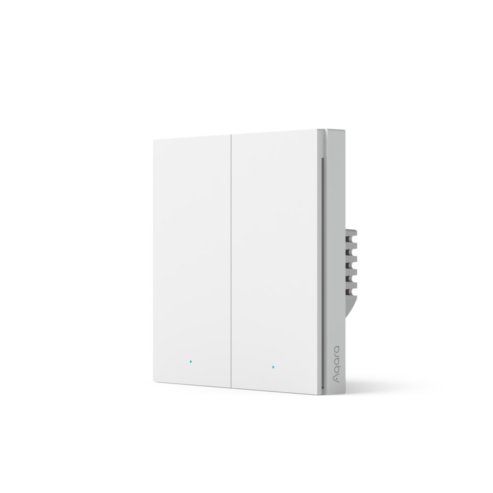 Aqara Smart Wall Switch H1 EU | Dual with neutral wire | White – Bild 2