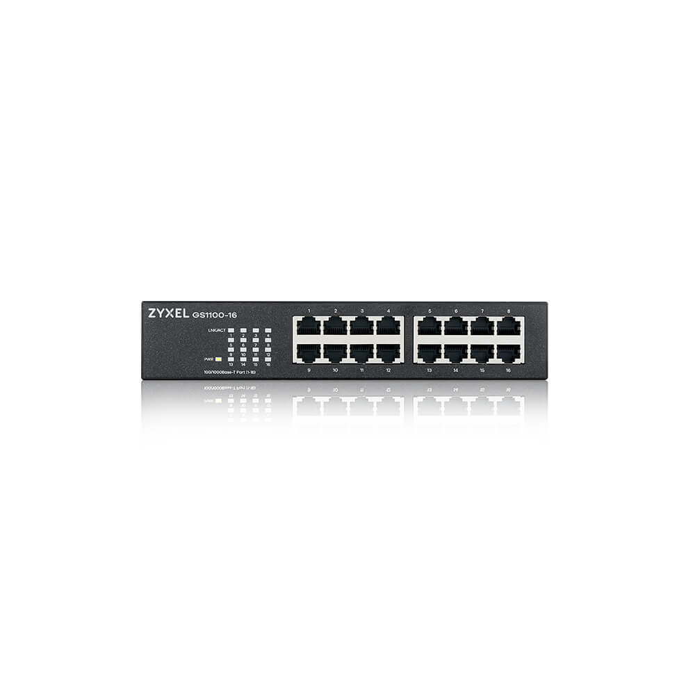 Zyxel GS1100-16 16 port Gigabit unmanaged switch V3 – Bild 3