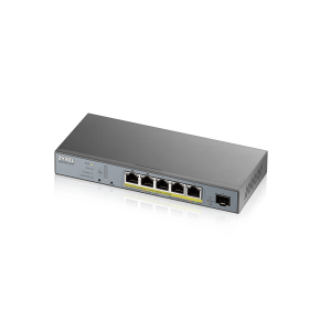 Zyxel GS1350-6HP 6-Port Managed CCTV PoE Switch