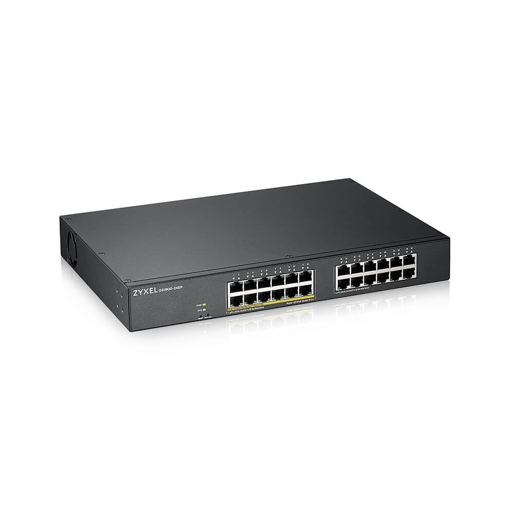 Zyxel GS1900-24 24 Port Gigabit PoE Smart Switch 130W – Bild 4