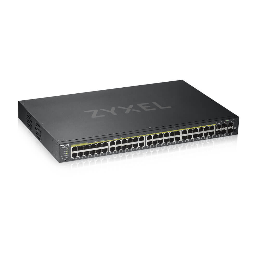 Zyxel GS1920-48HPV2, managed POE switch