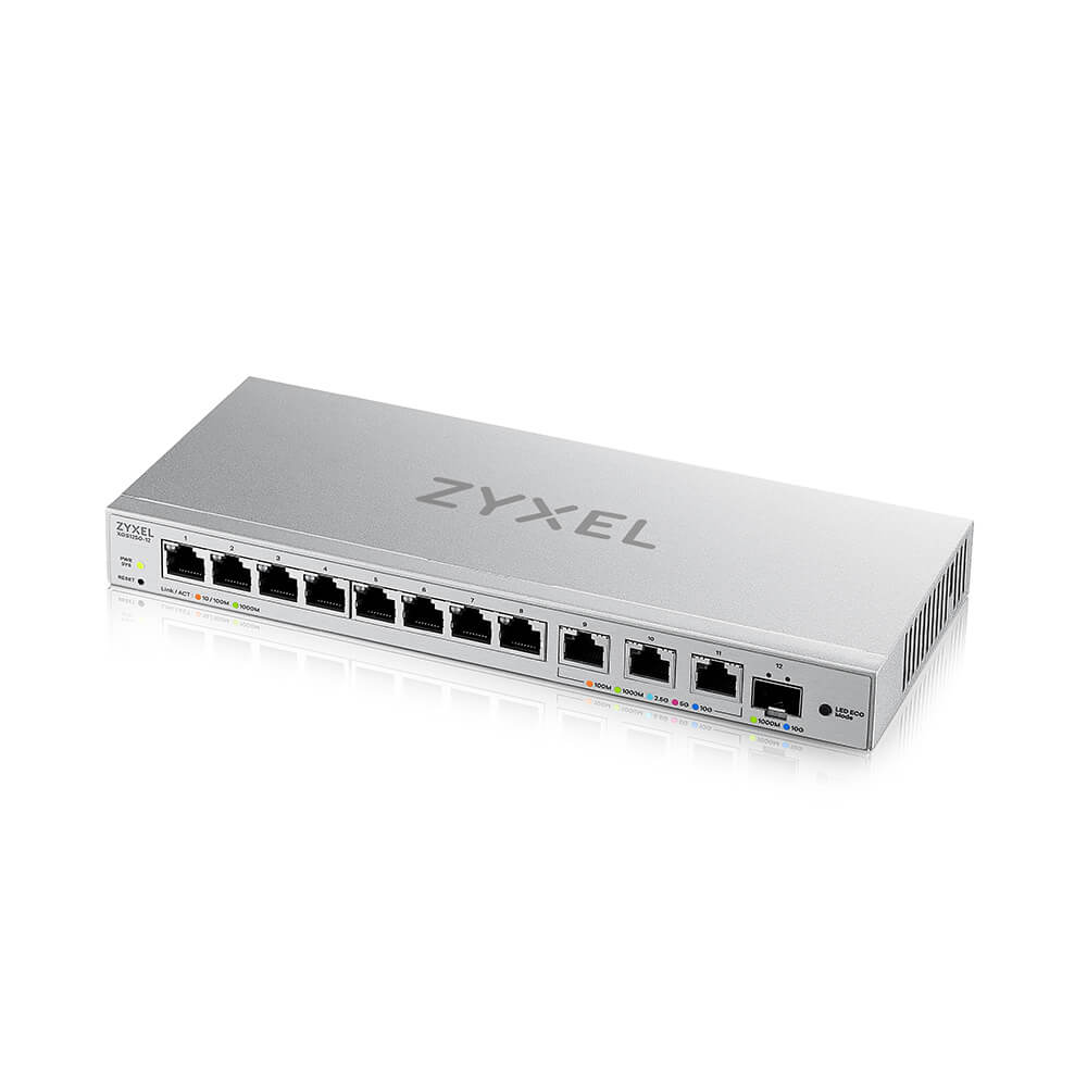 Zyxel XGS1250-12 V2 12-PORT GbE Webmanaged Desktop Switch – Bild 3
