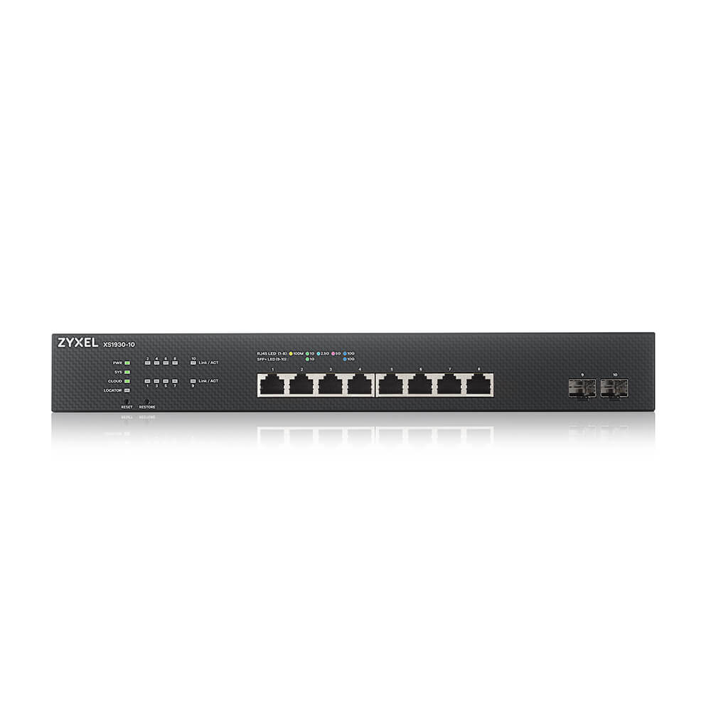 Zyxel XS1930-10 8-PORT Multi-Gig Smart Managed Switch With 2 SFP+ UPLINK – Bild 4