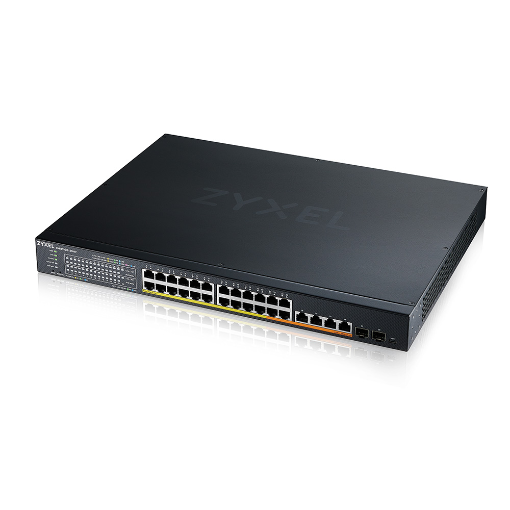 Zyxel XMG1930-30HP - 24-port 2.5G Smart Managed L2 PoE++ Switch