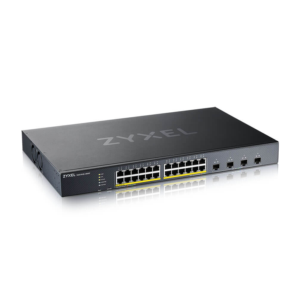 Zyxel XGS1935-28HP 28 Port PoE Switch 24X GbE PoE and 4X 10G SFP+ – Bild 4