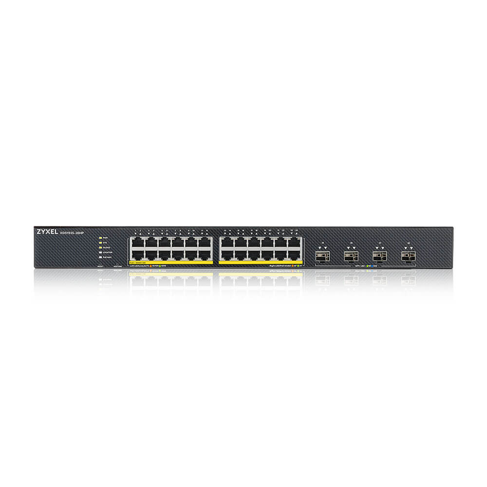 Zyxel XGS1935-28HP 28 Port PoE Switch 24X GbE PoE and 4X 10G SFP+ – Bild 3