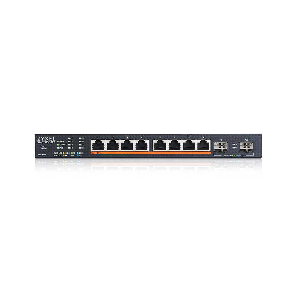 Zyxel XMG1915-10EP 8-port 2.5GBE 2 SFP+ 8 X PoE++ 130W Smart Switch – Bild 3
